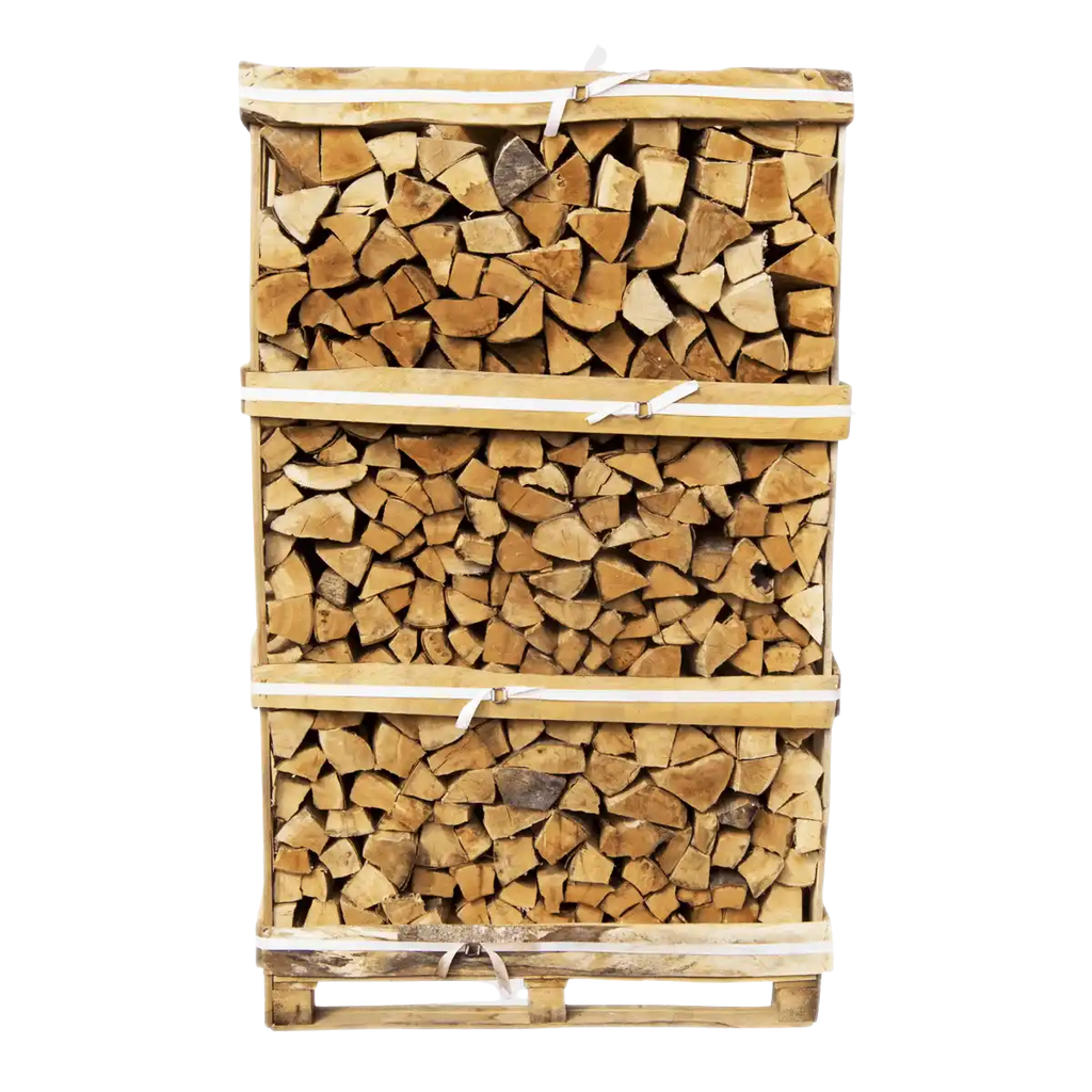 Eschenbrennholz 30 cm, auf Palette gestapelt, 3 srm – 1000 kg
