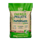 EPH Premium-Pellets DINplus/ENplus A1 – Palette mit 65 Papiersäcken, 975 kg