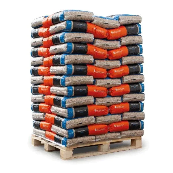 1 Palette – Holzpellets Blue ENplus A1/ 15kg x 65 Sack 975kg