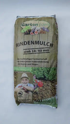 Grober Rindenmulch 60 l – Palette mit 45 Säcken