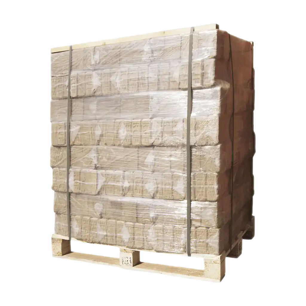 Premium RUF Eiche Holzbriketts – Palette 960 kg